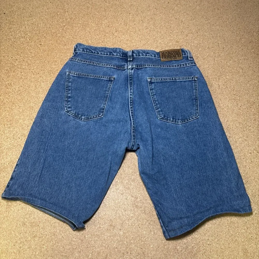 Vtg Marithe Francois Girbaud Jean Shorts Sz 31 Y2K Jorts Skater Grunge Stonewash